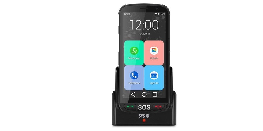 movil para mayores con sonido alto SPC Apolo, móviles para mayores con pantalla grande 